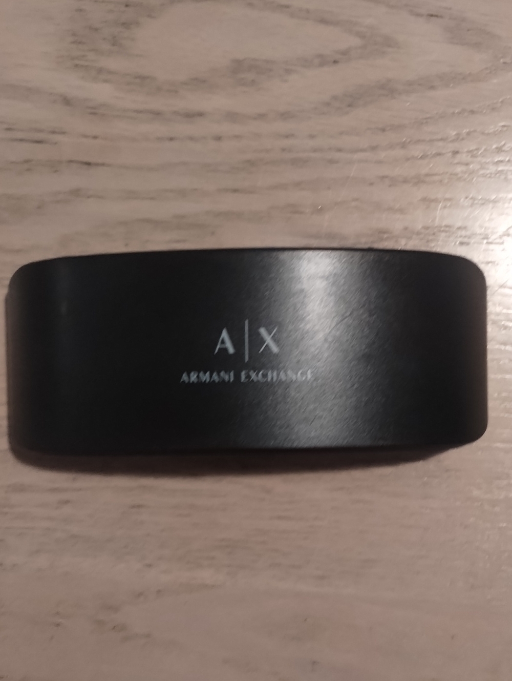 Armani Exchange Matte Black A|X Sunglasses Case